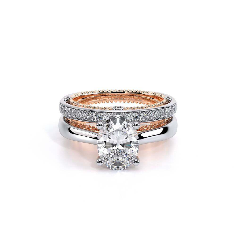 Venetian-5047ov-18k Two Tone Oval