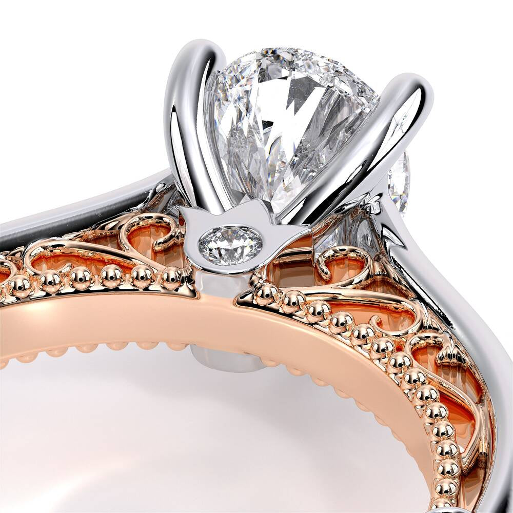 Venetian-5047pear-18k Two Tone Pear