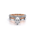 Venetian-5047pear-18k Two Tone Pear