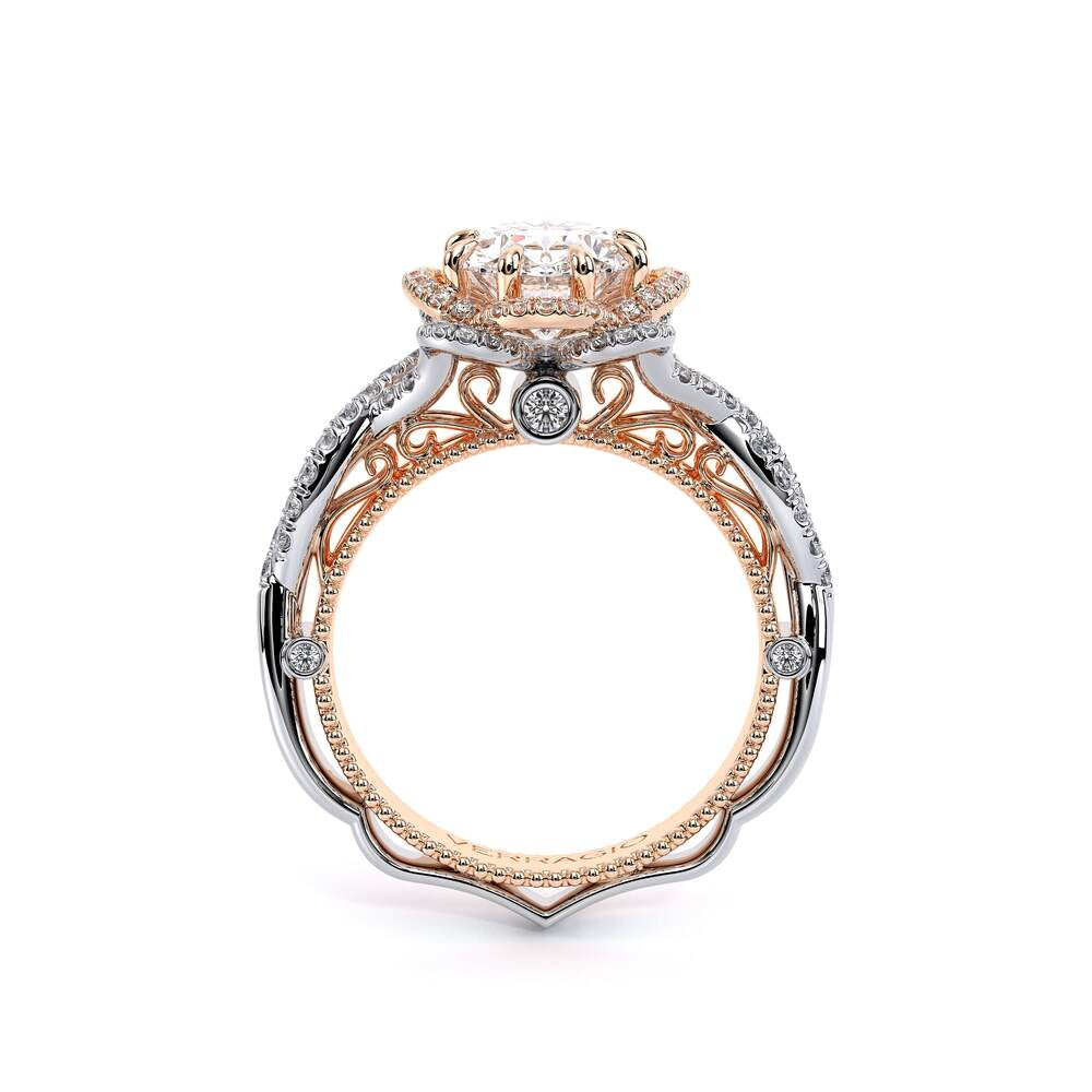 Venetian-5051ov-14k Two Tone Oval