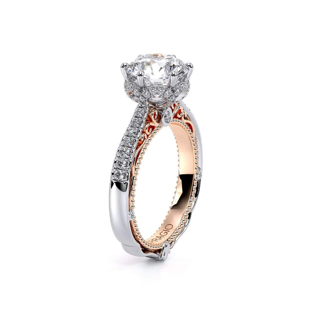 Venetian-5052r-14k Two Tone Round