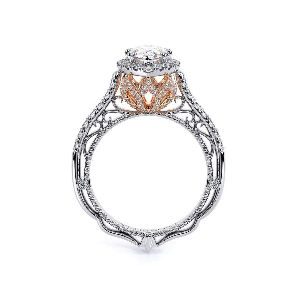 Venetian-5061pear-14k Two Tone Pear