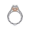 Venetian-5061pear-18k Two Tone Pear