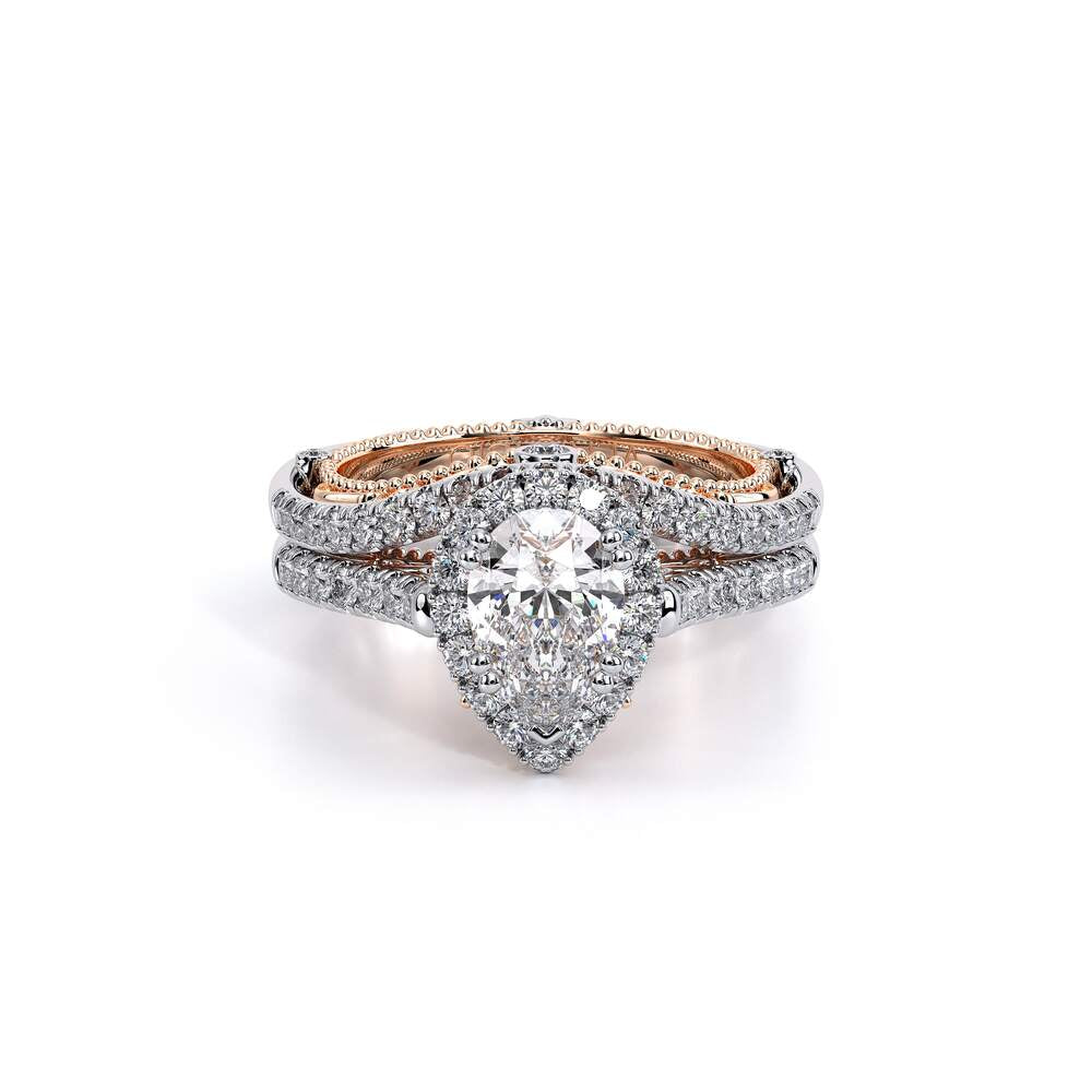 Venetian-5061pear-14k Two Tone Pear