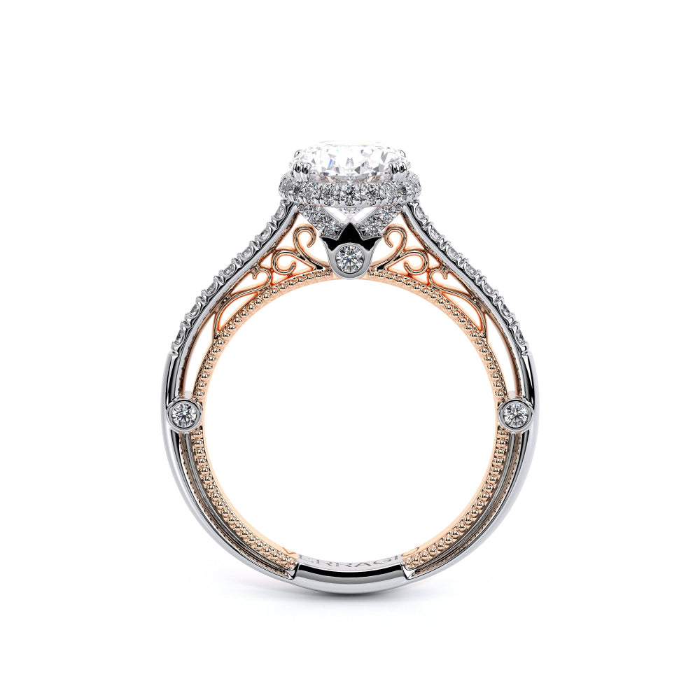 Venetian-5081ov-14k Two Tone Oval