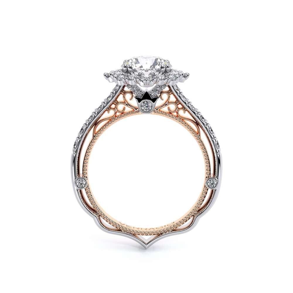 Venetian-5083r-14k Two Tone Round