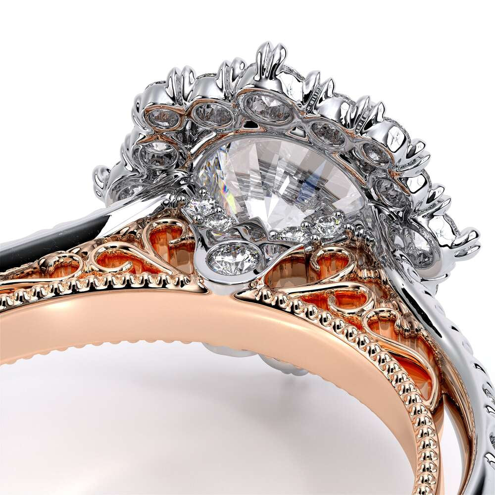 Venetian-5083r-14k Two Tone Round