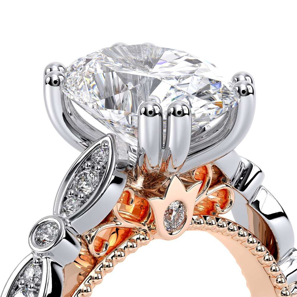 Parisian-100ov-14k Two Tone Oval