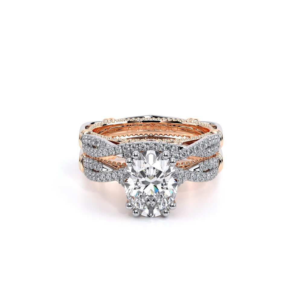 Parisian-105ov-18k Two Tone Oval
