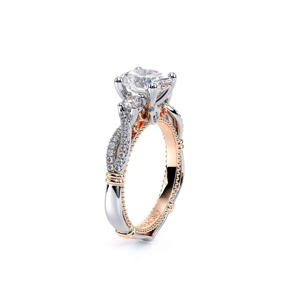 Parisian-129ov-18k Two Tone Oval
