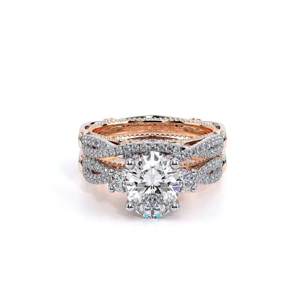 Parisian-129ov-18k Two Tone Oval
