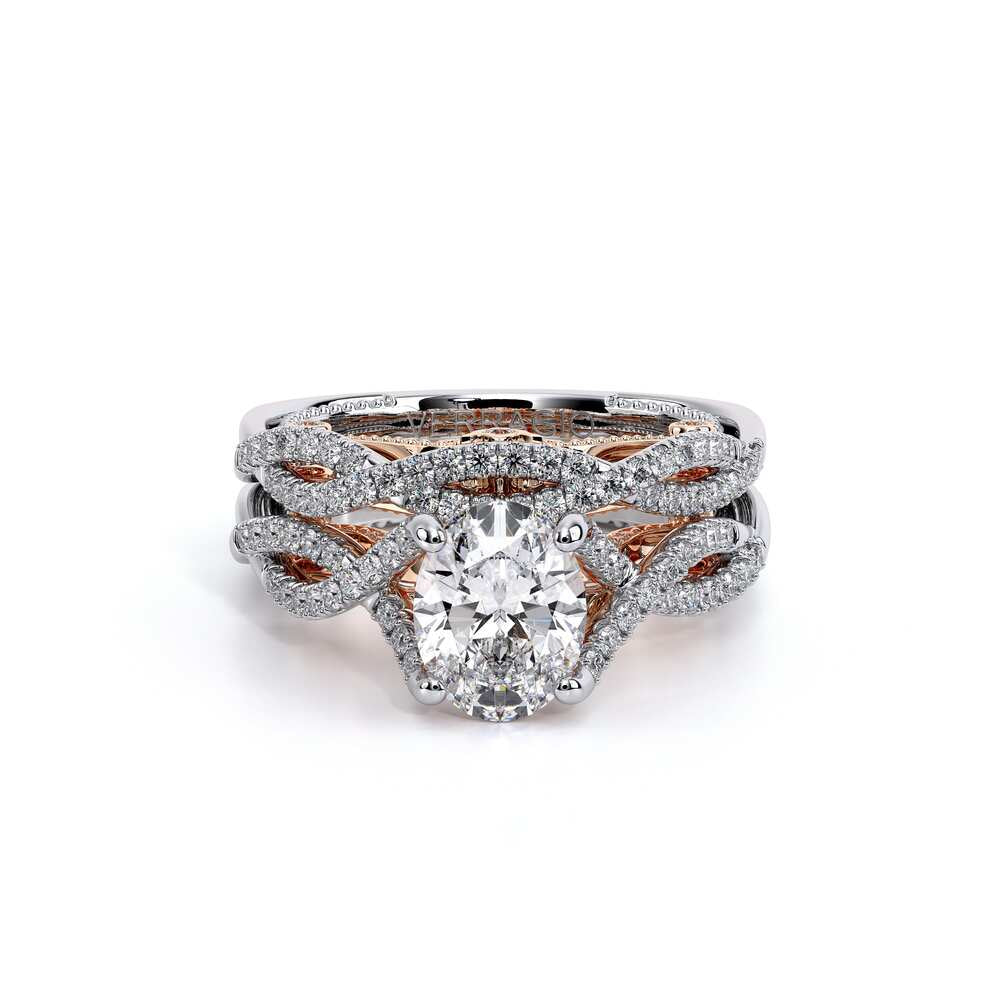Insignia-7060ov-14k Two Tone Oval
