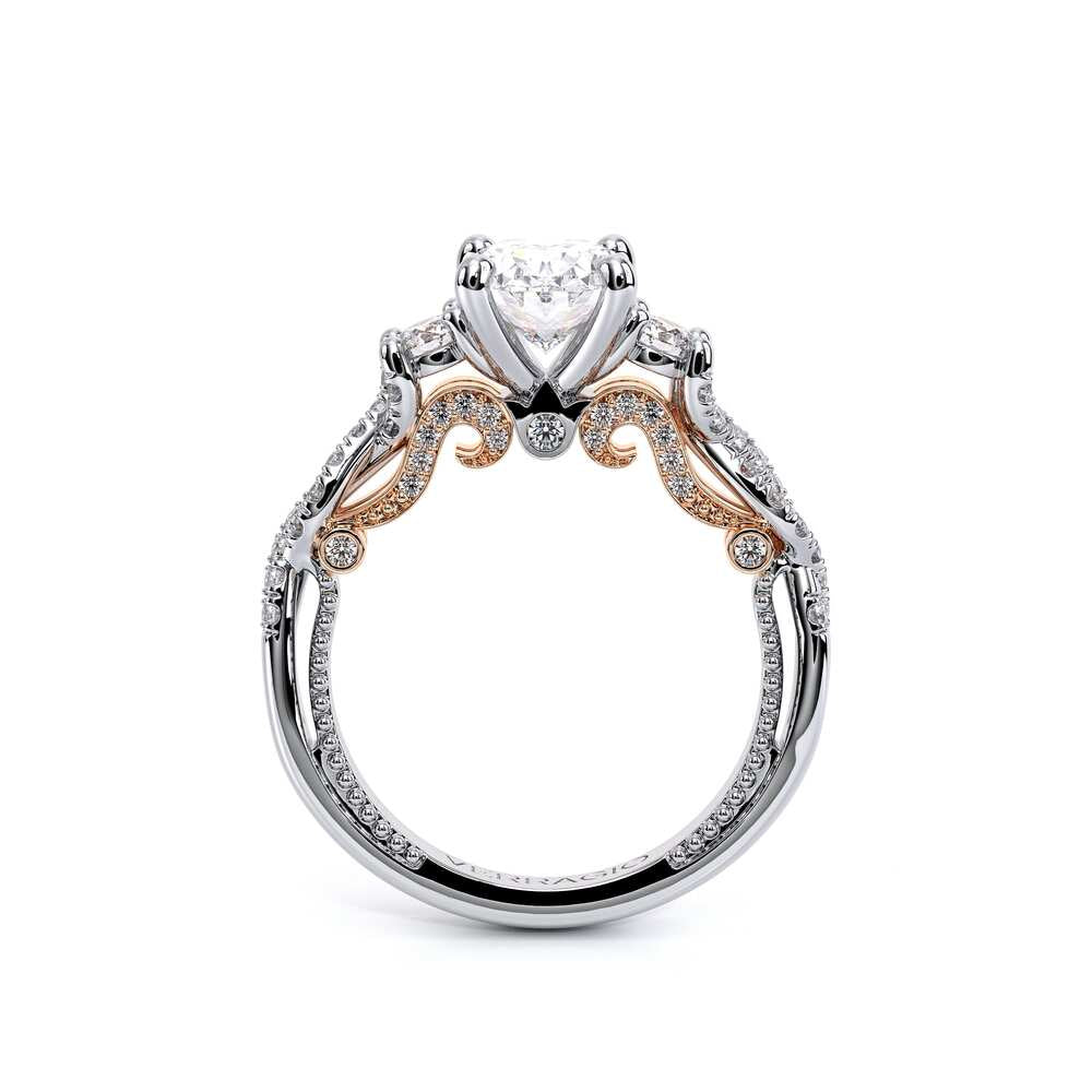 Insignia-7074ov-14k Two Tone Oval