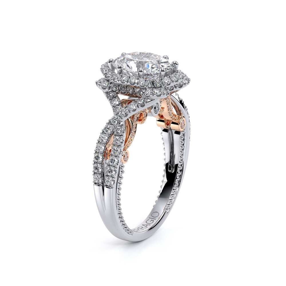 Insignia-7087ov-14k Two Tone Oval