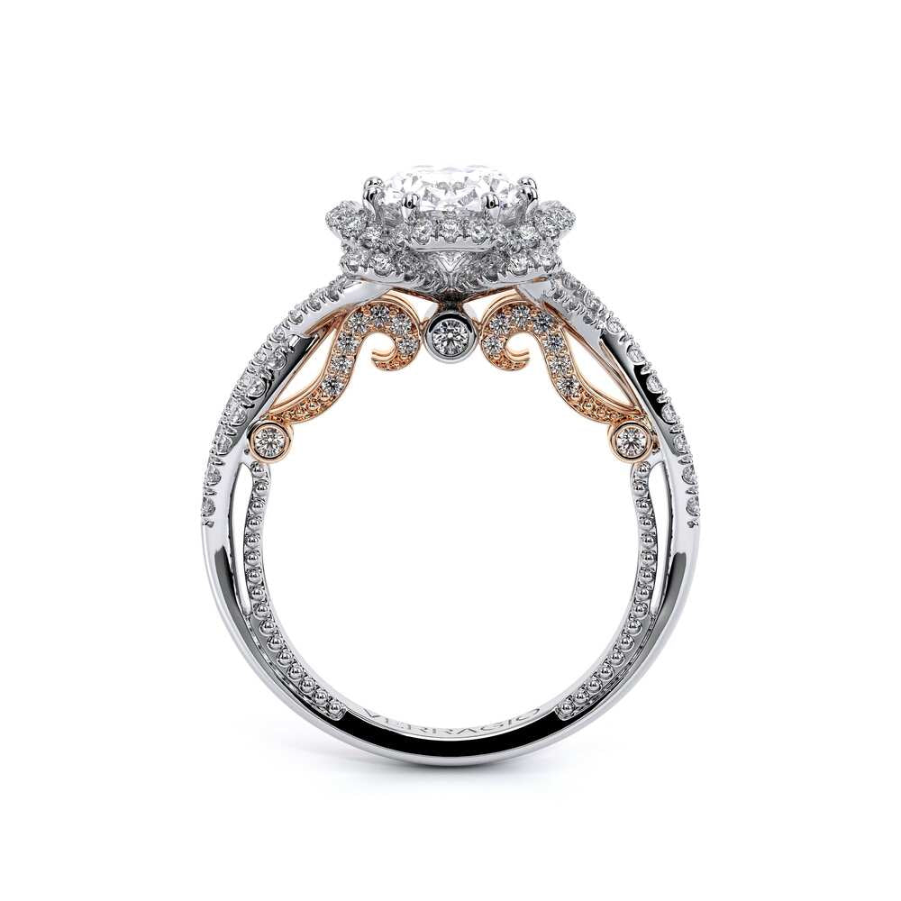 Insignia-7087ov-14k Two Tone Oval