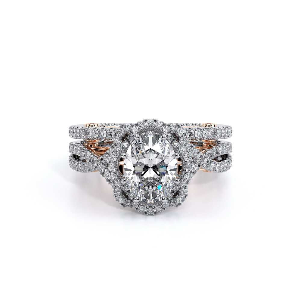 Insignia-7087ov-14k Two Tone Oval
