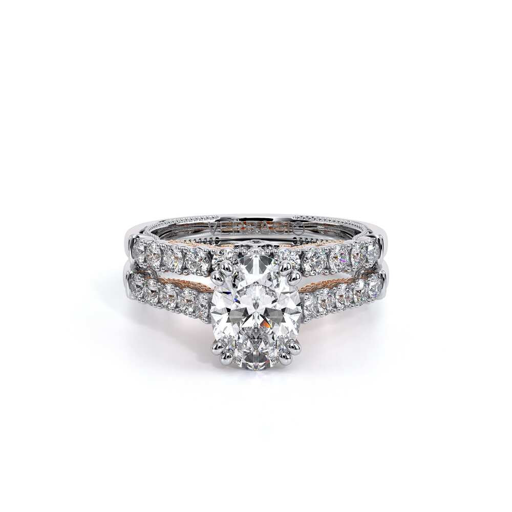 Insignia-7097ov-18k Two Tone Oval