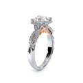 Verragio Halo Princess Engagement Ring