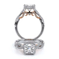 Verragio Halo Princess Engagement Ring