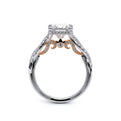 Verragio Halo Princess Engagement Ring