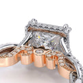 Verragio Halo Princess Engagement Ring