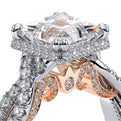 Verragio Halo Princess Engagement Ring