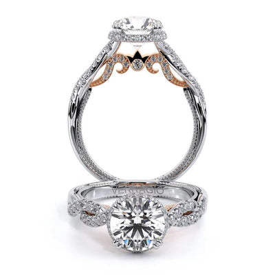 Verragio Halo Round Engagement Ring