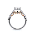 Verragio Halo Pear Engagement Ring