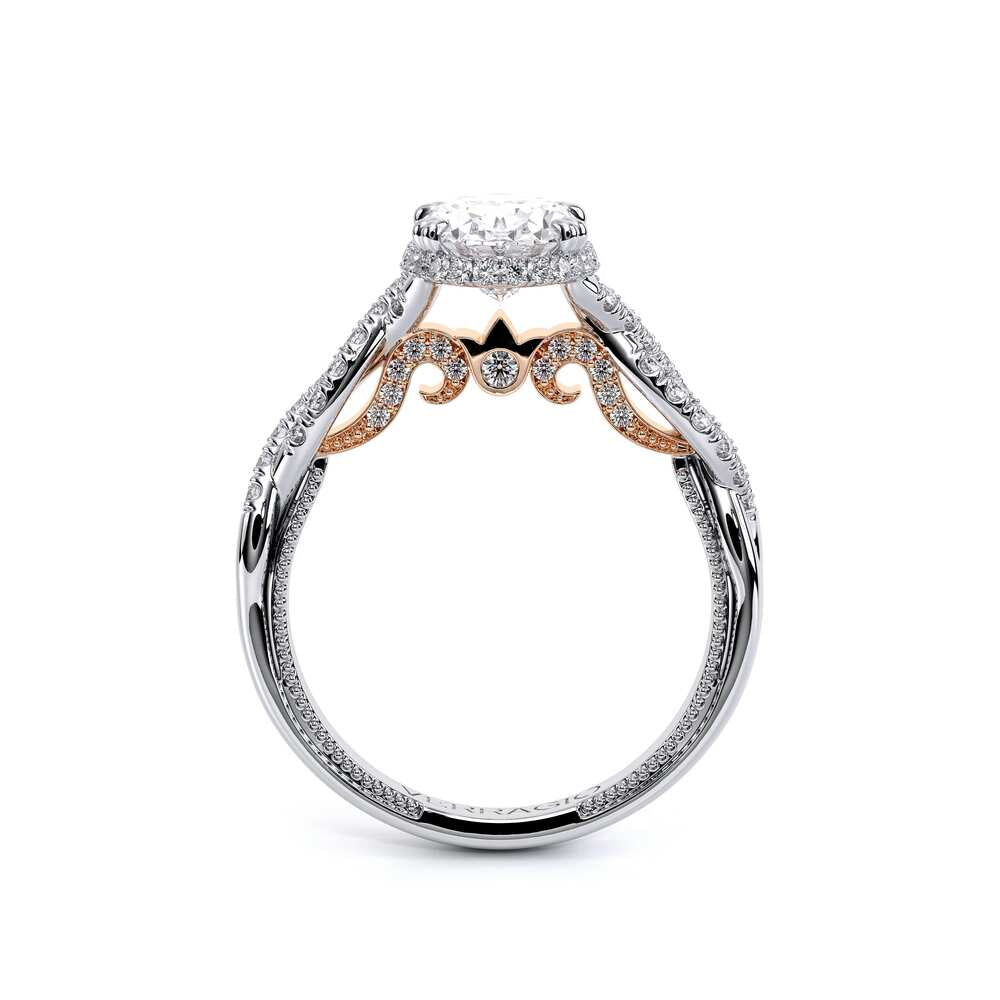 Insignia-7099ov-14k Two Tone Oval