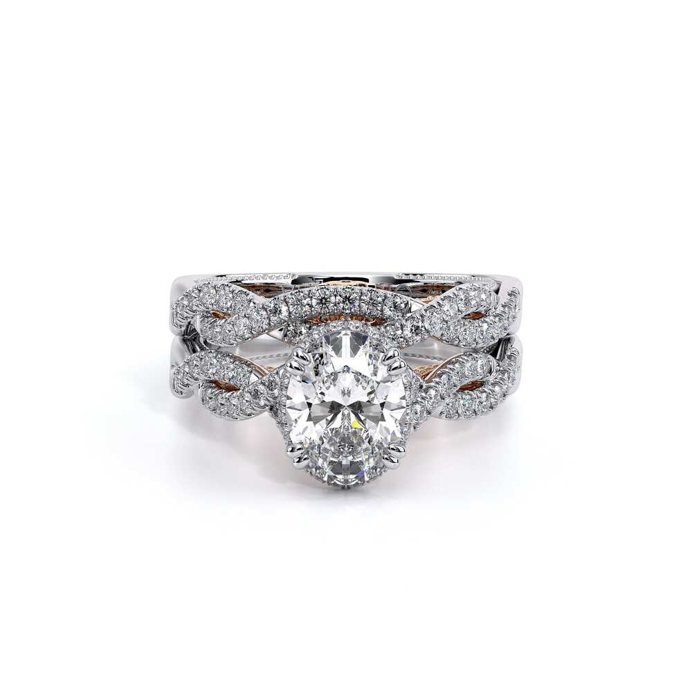Insignia-7099ov-14k Two Tone Oval