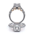 Verragio Halo Princess Engagement Ring
