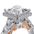 Verragio Halo Princess Engagement Ring