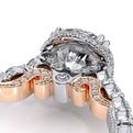 Verragio Halo Round Engagement Ring