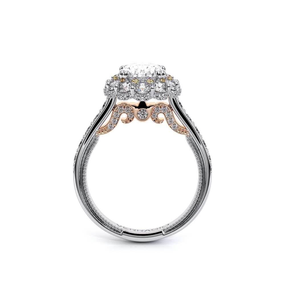 Insignia-7106ov-14k Two Tone Oval