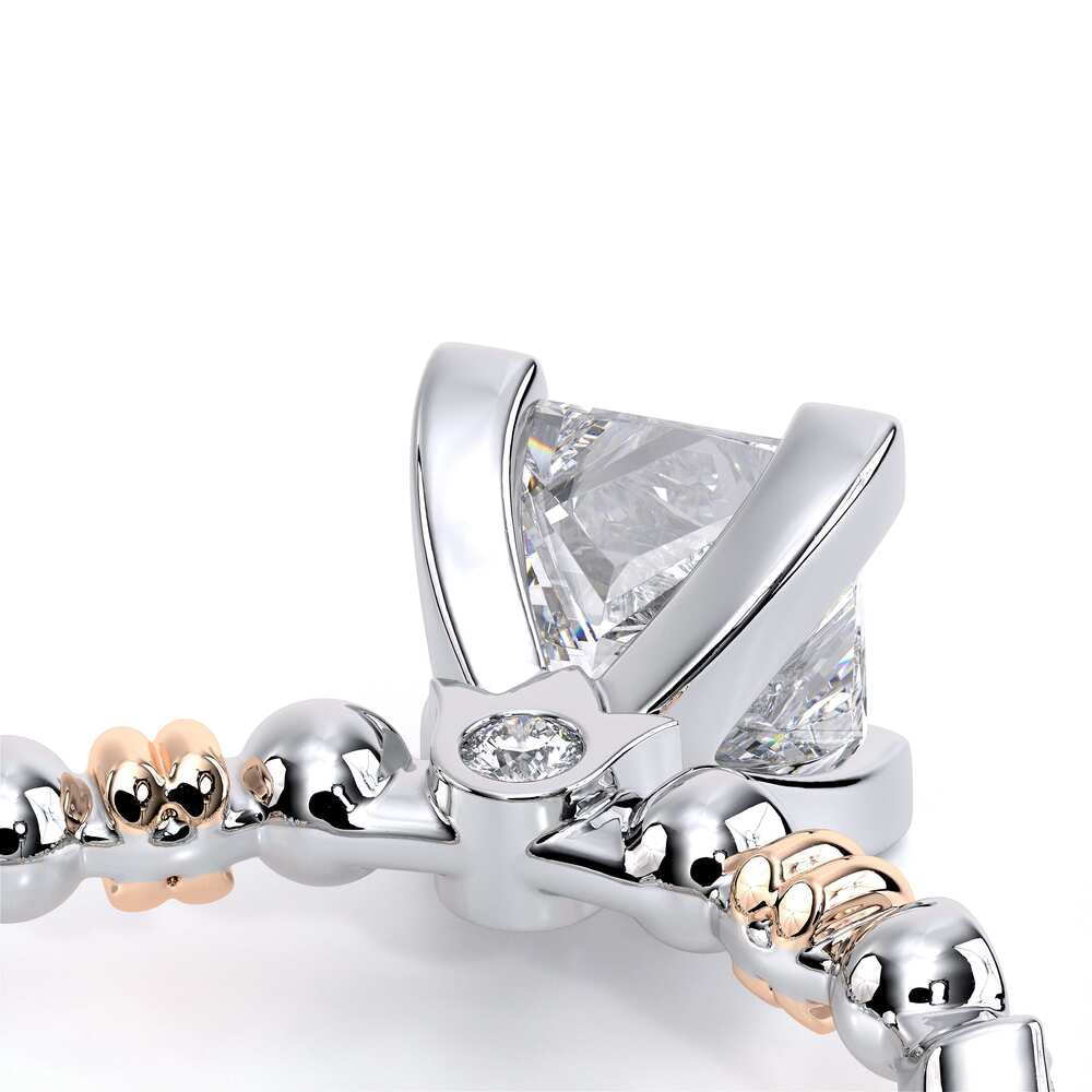 Renaissance-973-P-14k Two Tone Princess