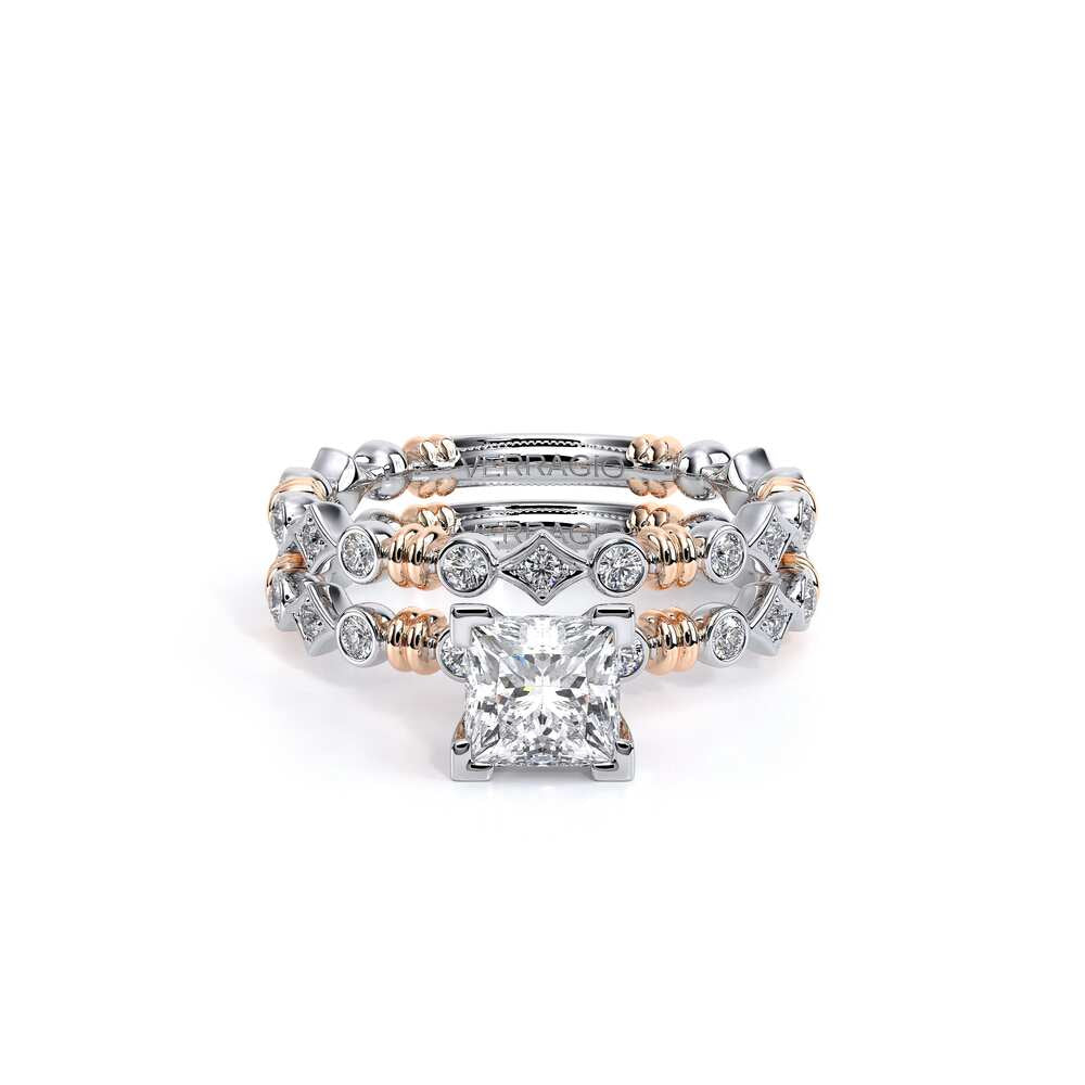 Renaissance-973-P-14k Two Tone Princess