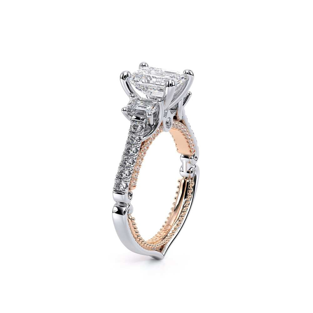 Couture-0470em-14k Two Tone Emerald