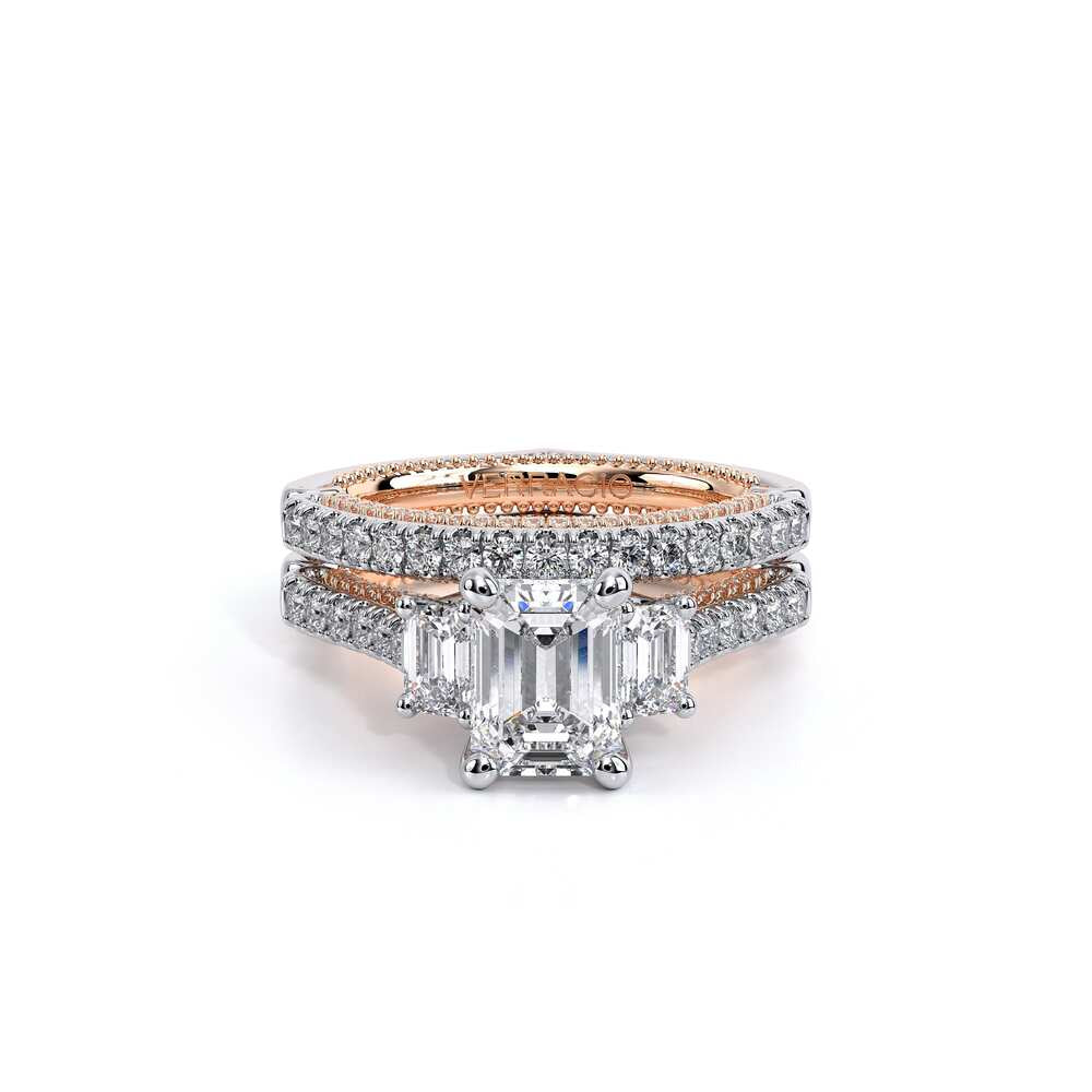 Couture-0470em-14k Two Tone Emerald
