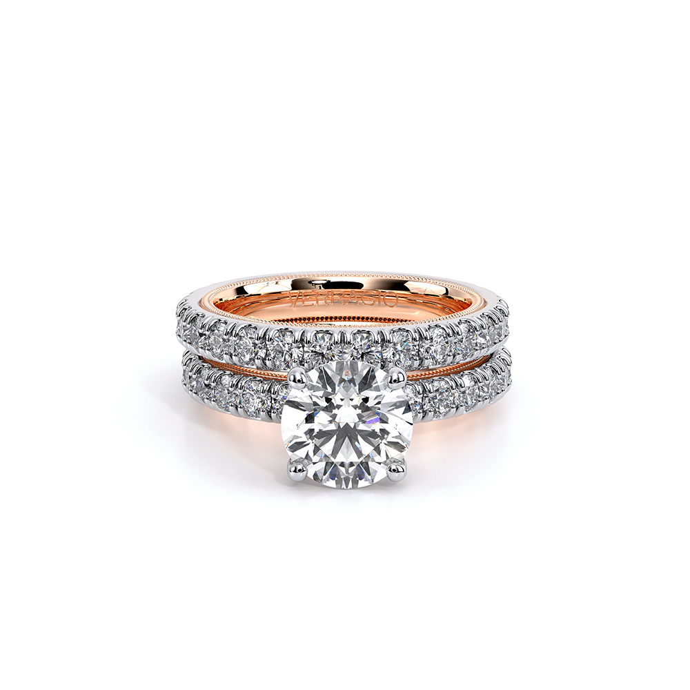 Verragio Pave Round Engagement Ring