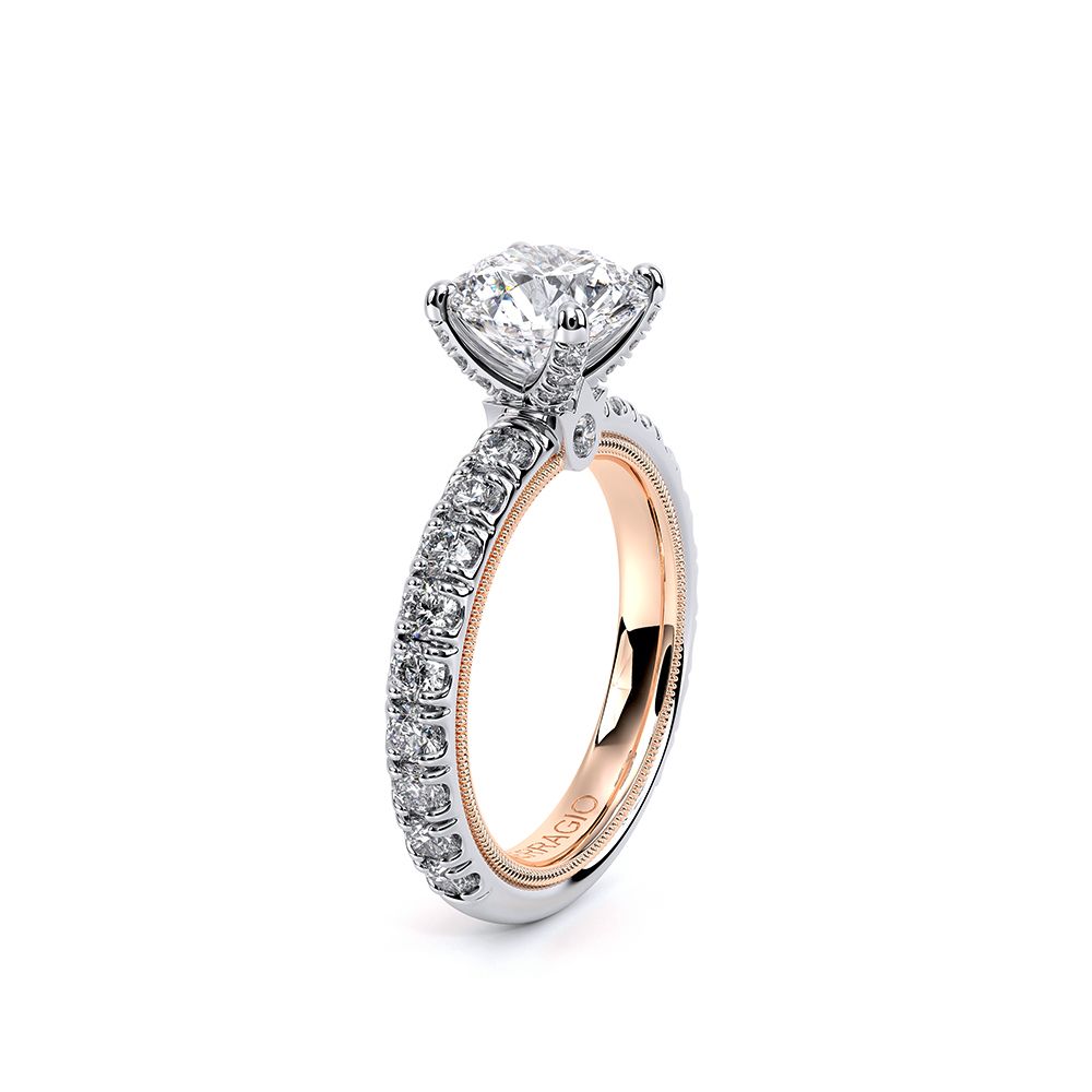 Verragio Pave Round Engagement Ring