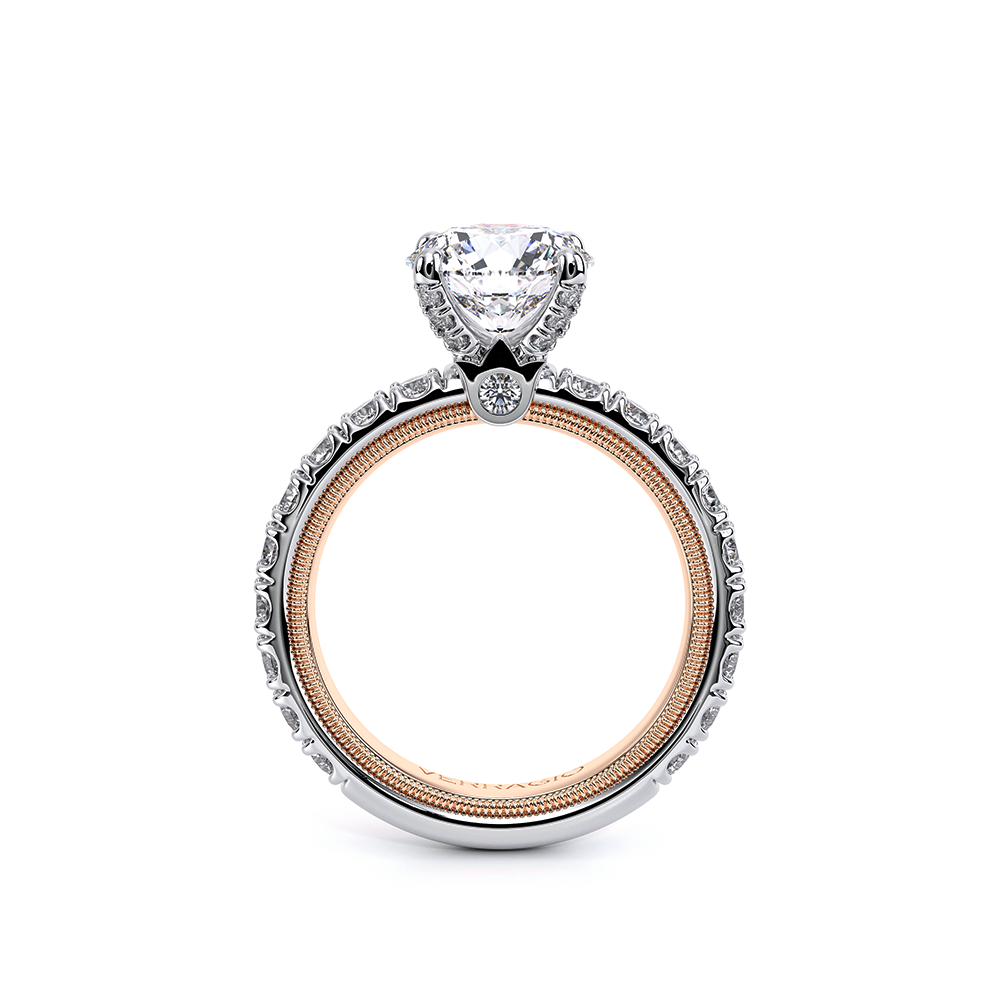 Verragio Pave Round Engagement Ring