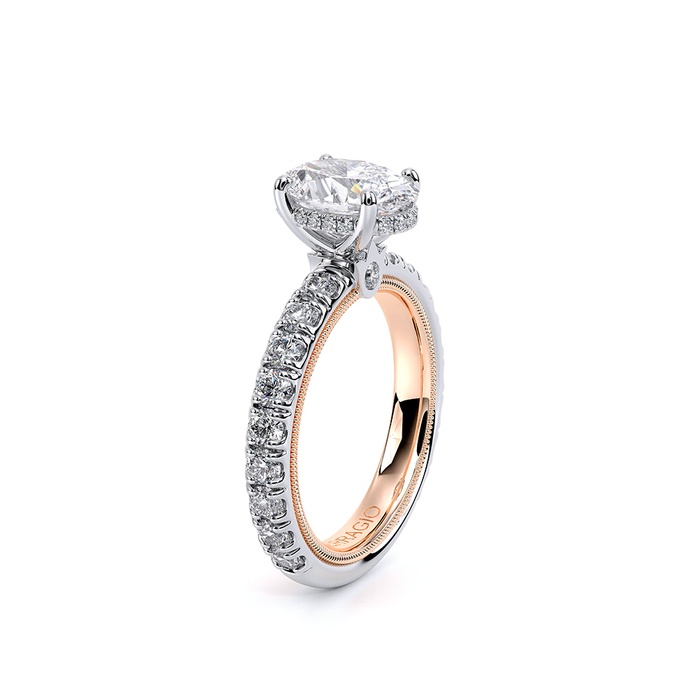 Tradition-250dbov-14k Two Tone Oval
