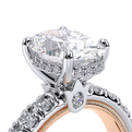 Verragio Pave Oval Engagement Ring