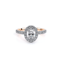 Verragio Pave Oval Engagement Ring