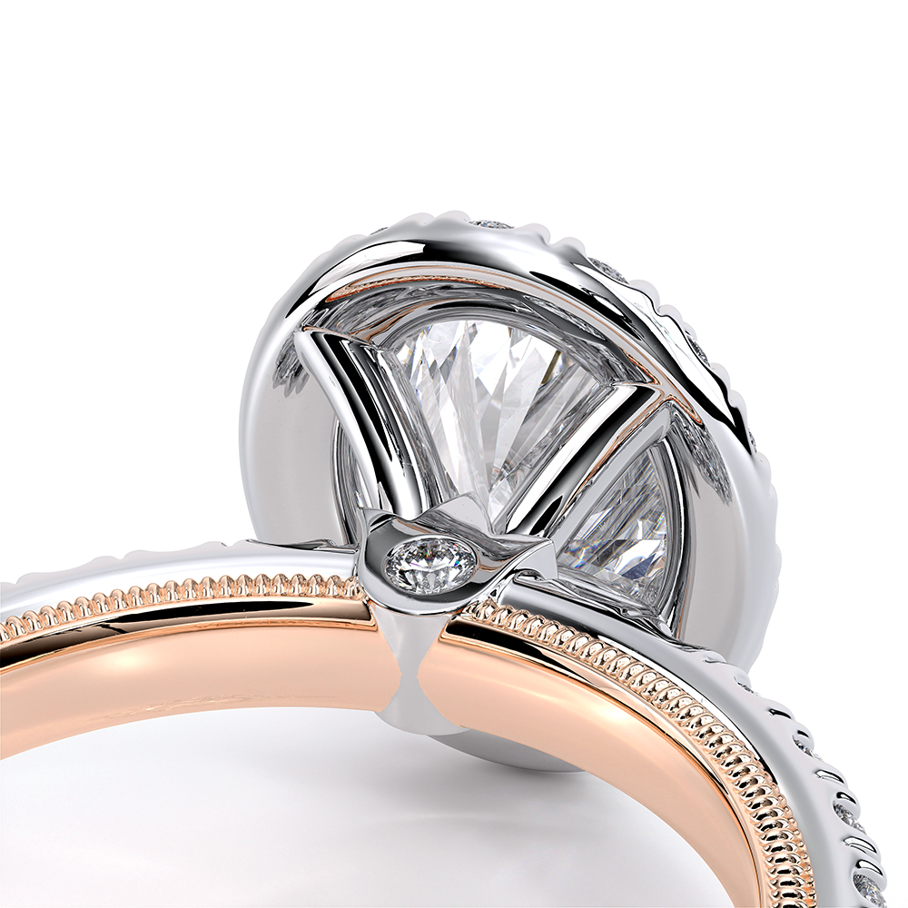 Verragio Pave Oval Engagement Ring