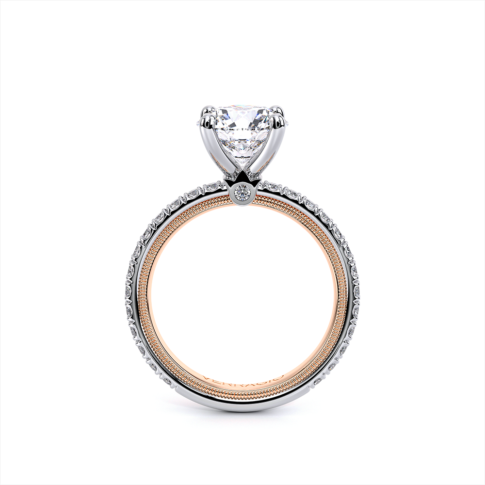 Verragio Pave Round Engagement Ring