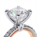 Verragio Pave Round Engagement Ring