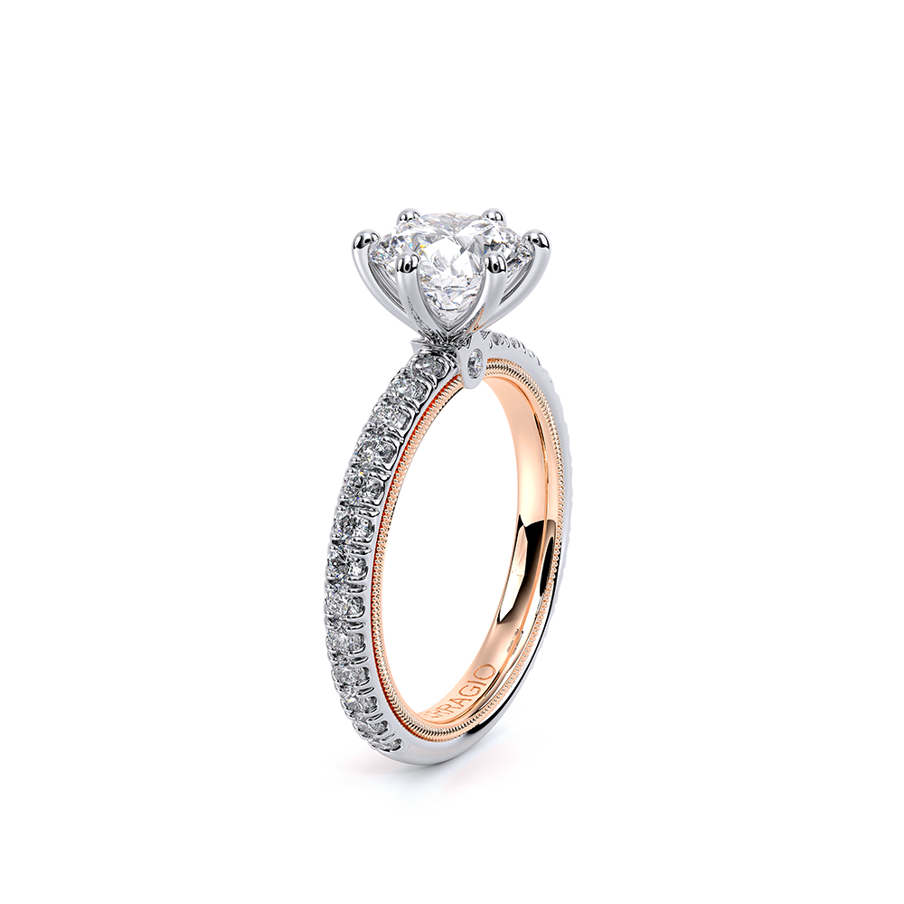 Verragio Pave Round Engagement Ring