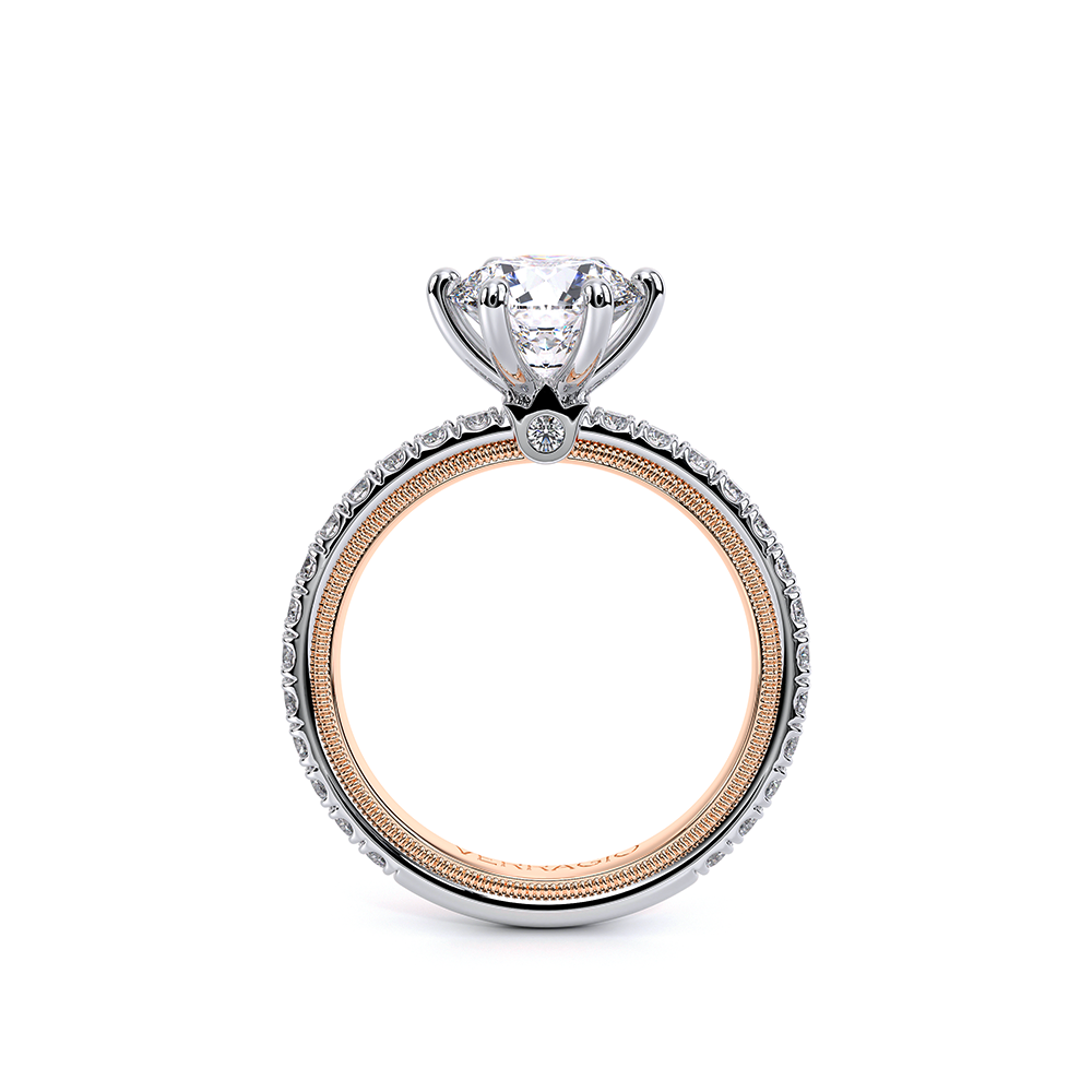 Verragio Pave Round Engagement Ring