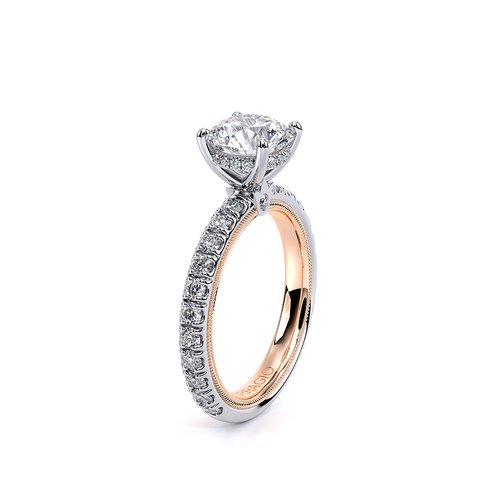 Verragio Pave Round Engagement Ring